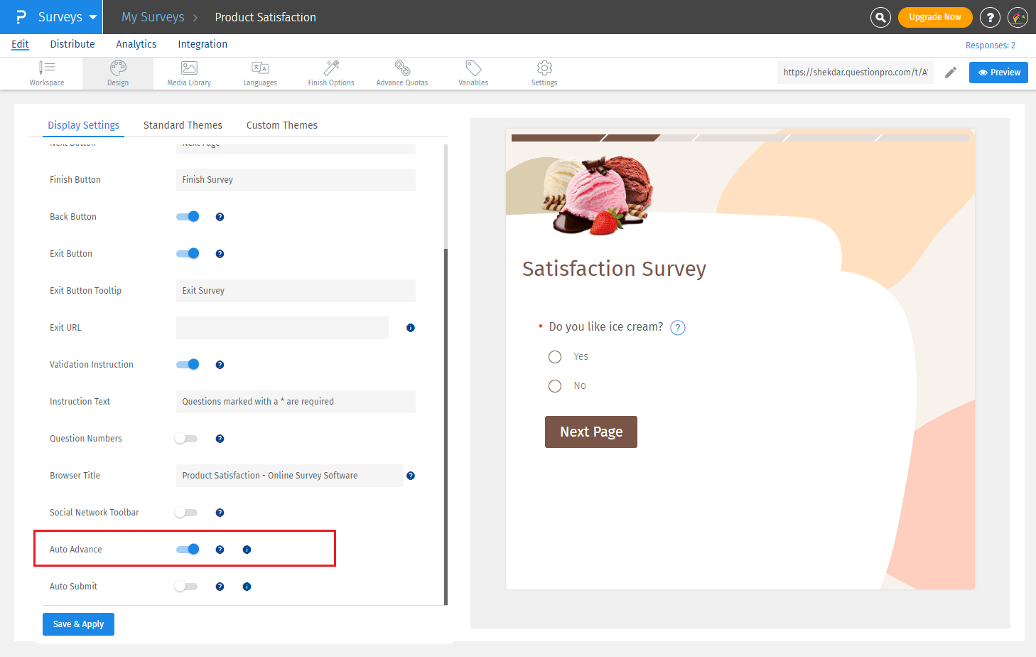 Survey Software Help Image