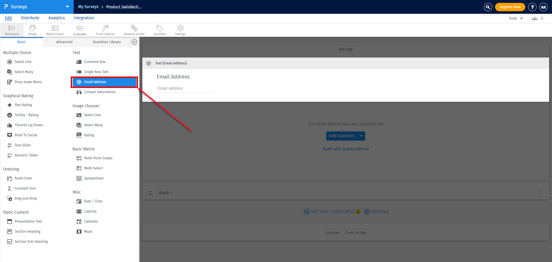 Survey Software Help Image