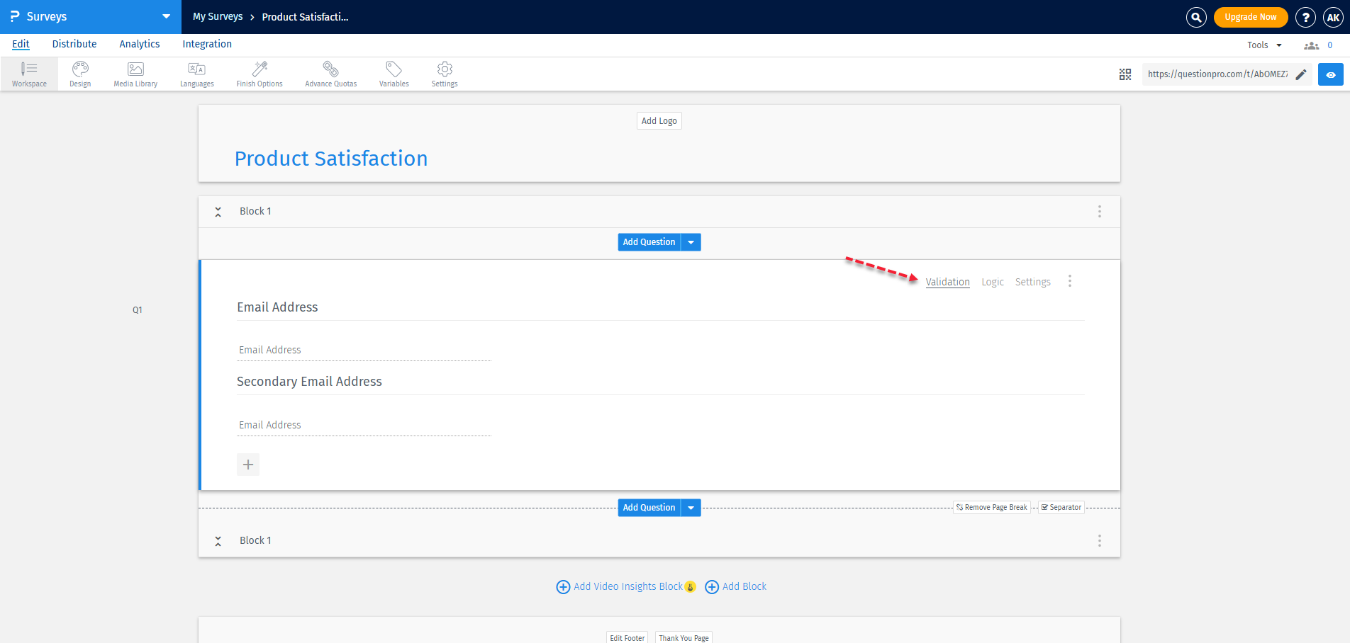 Survey Software Help Image