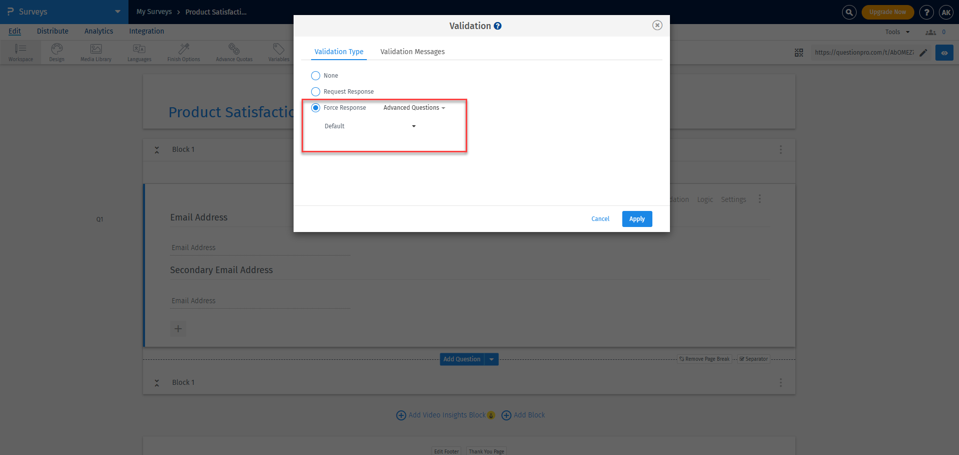 Survey Software Help Image