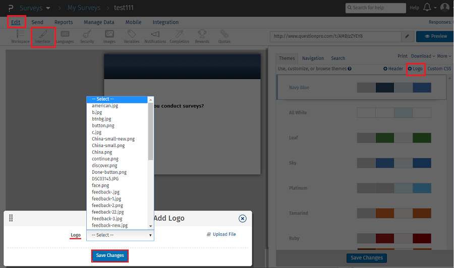 Survey Software Help Image