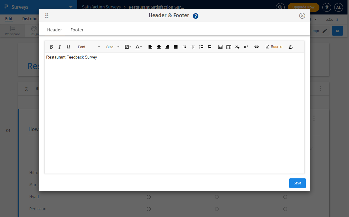 Survey Software Help Image