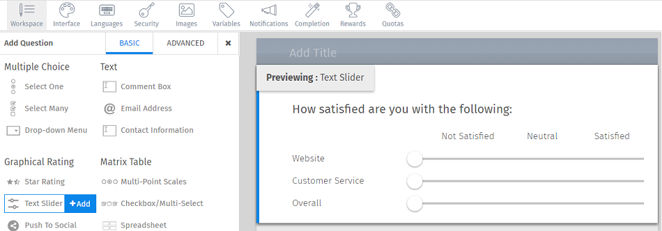 Survey Software Help Image