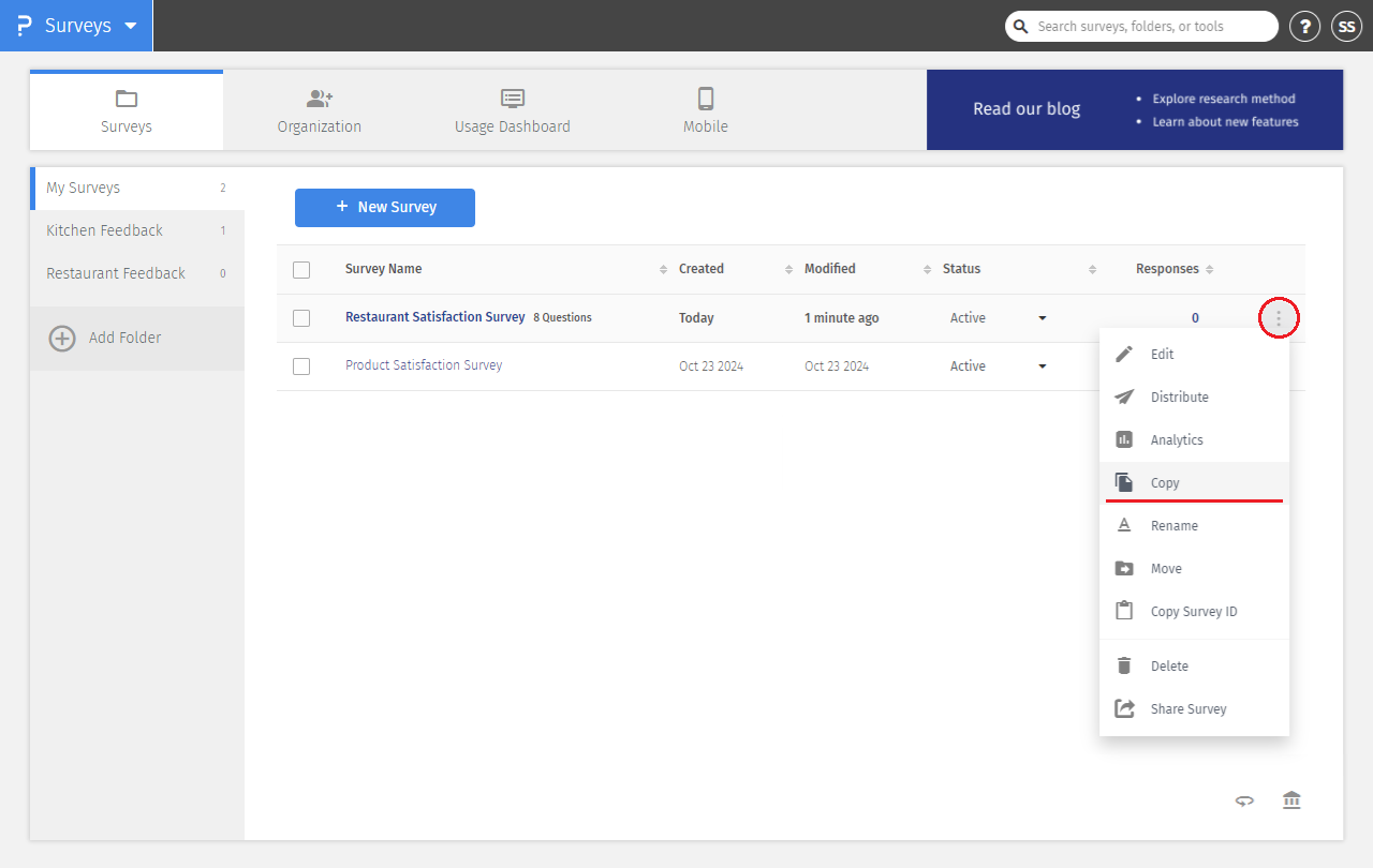 Survey Software Help Image
