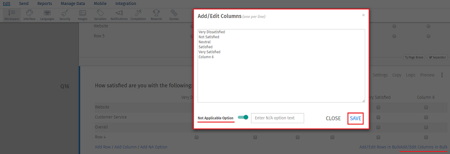 Survey Software Help Image