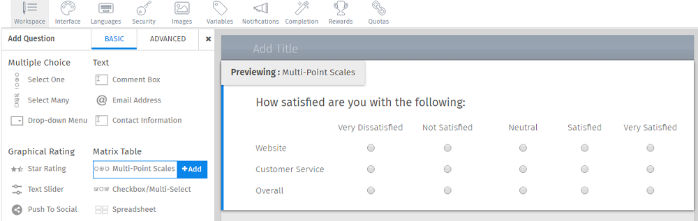 Survey Software Help Image