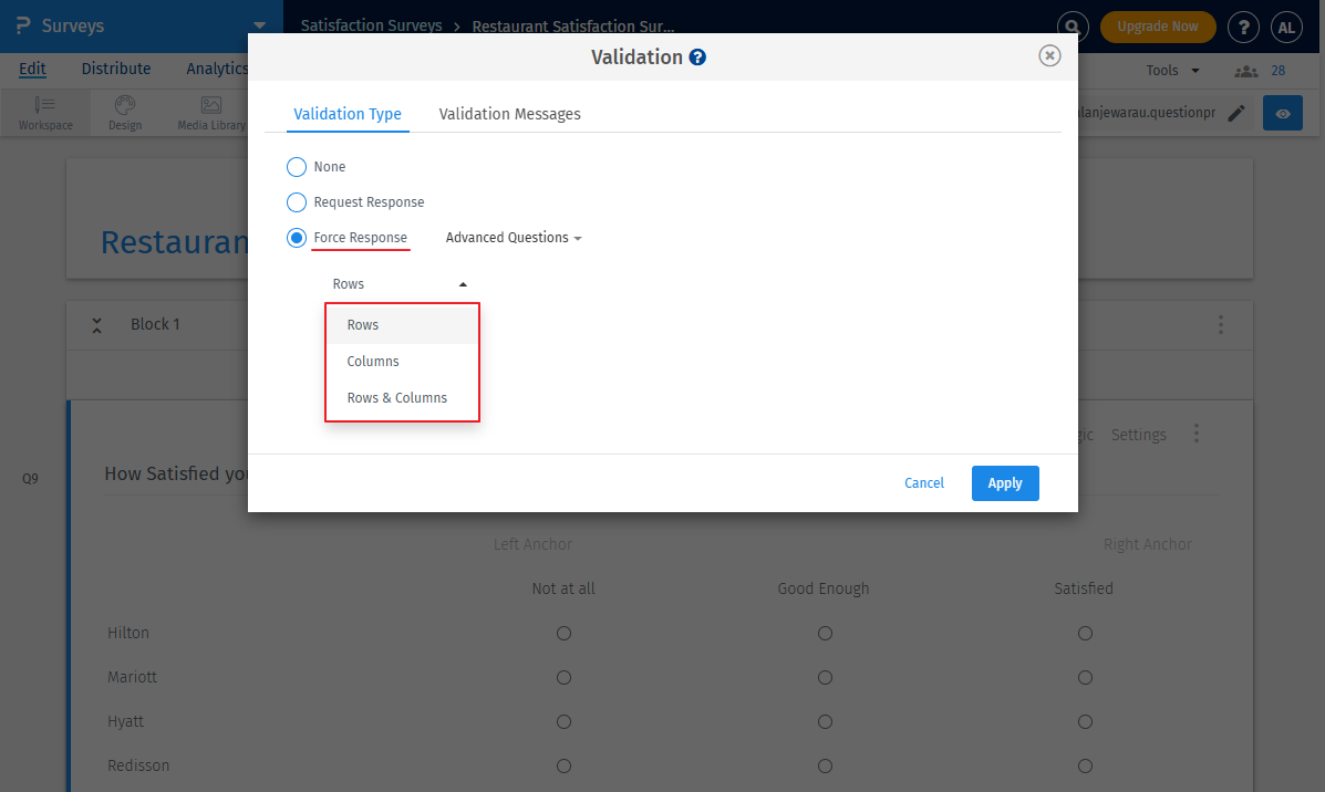 Survey Software Help Image