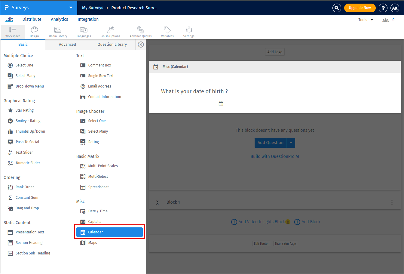Survey Software Help Image