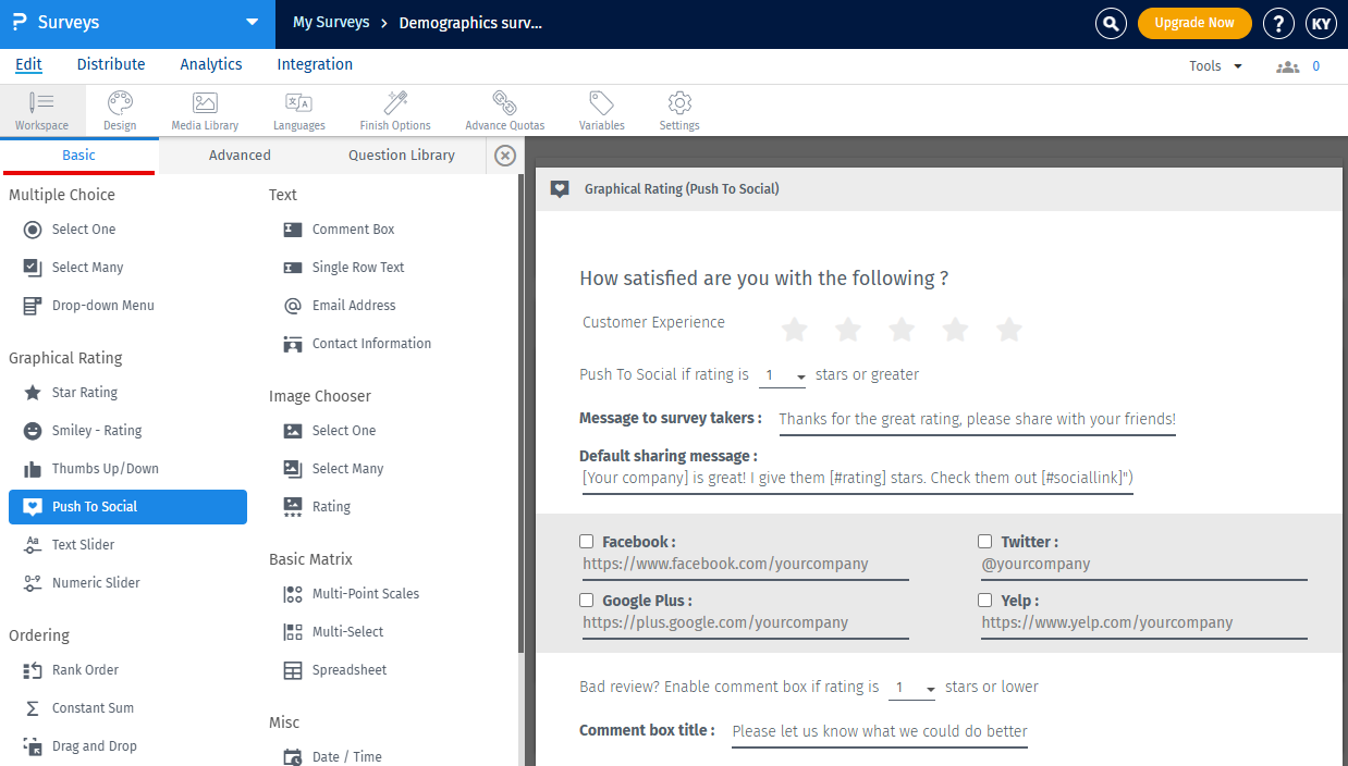 Survey Software Help Image