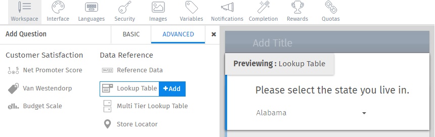 Survey Software Help Image