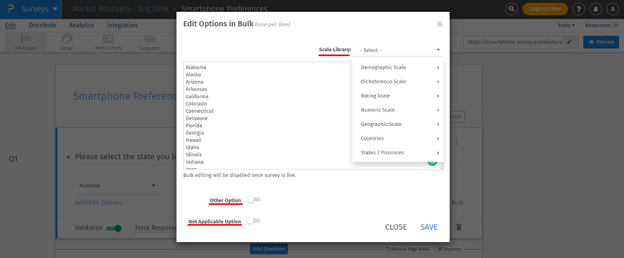 Survey Software Help Image
