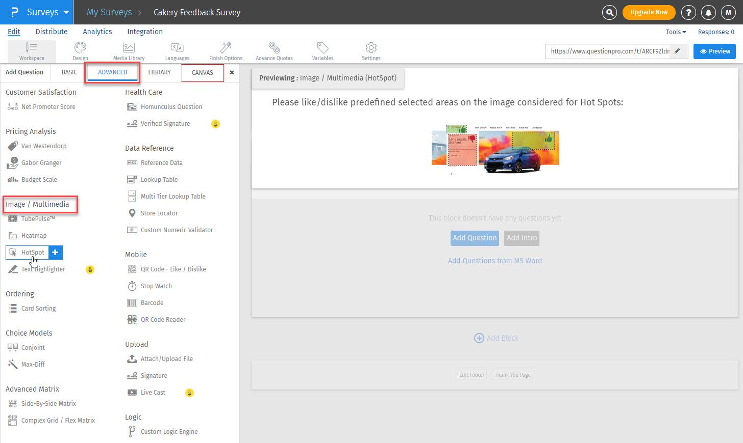 Survey Software Help Image