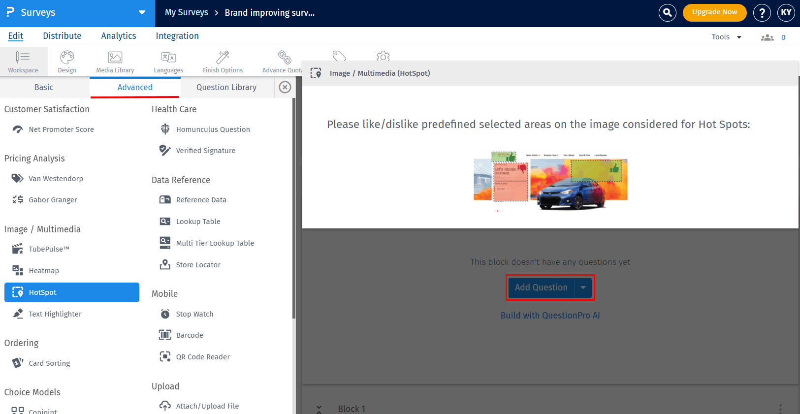 Survey Software Help Image