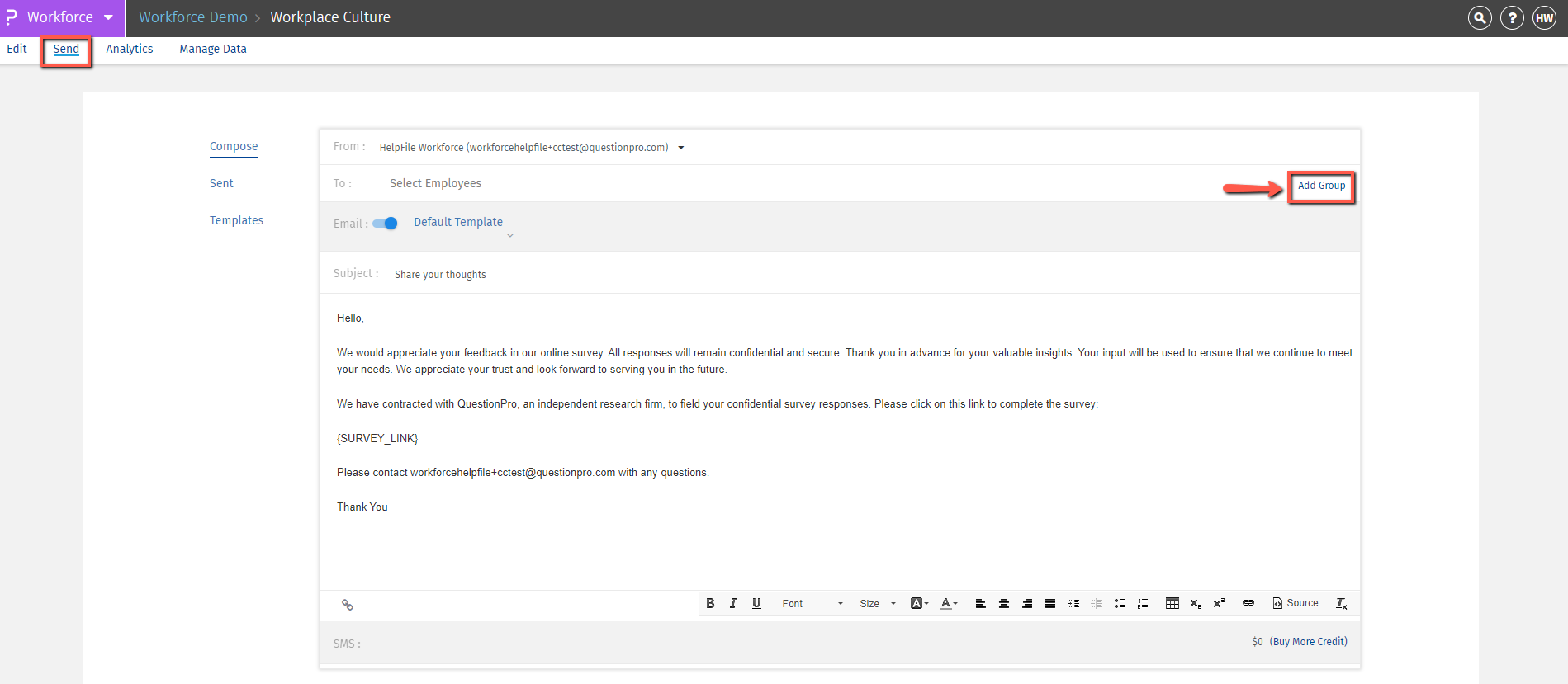 Survey Software Help Image