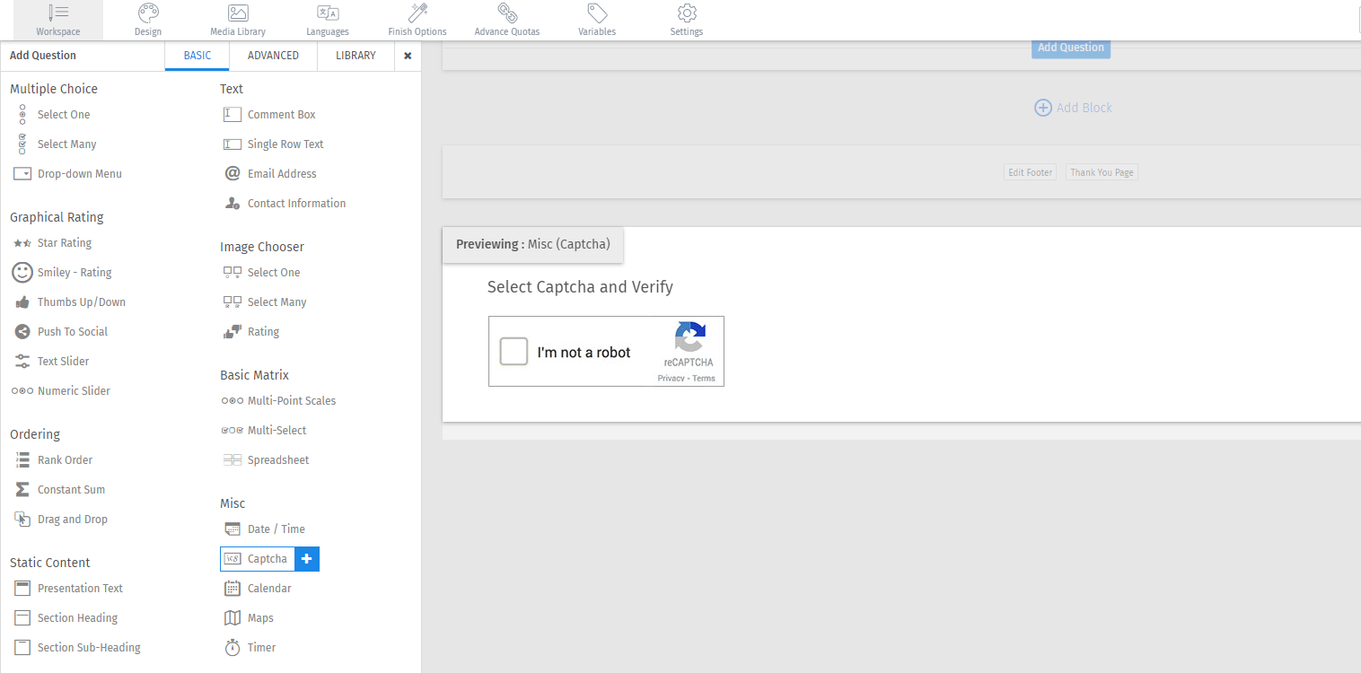 Survey Software Help Image