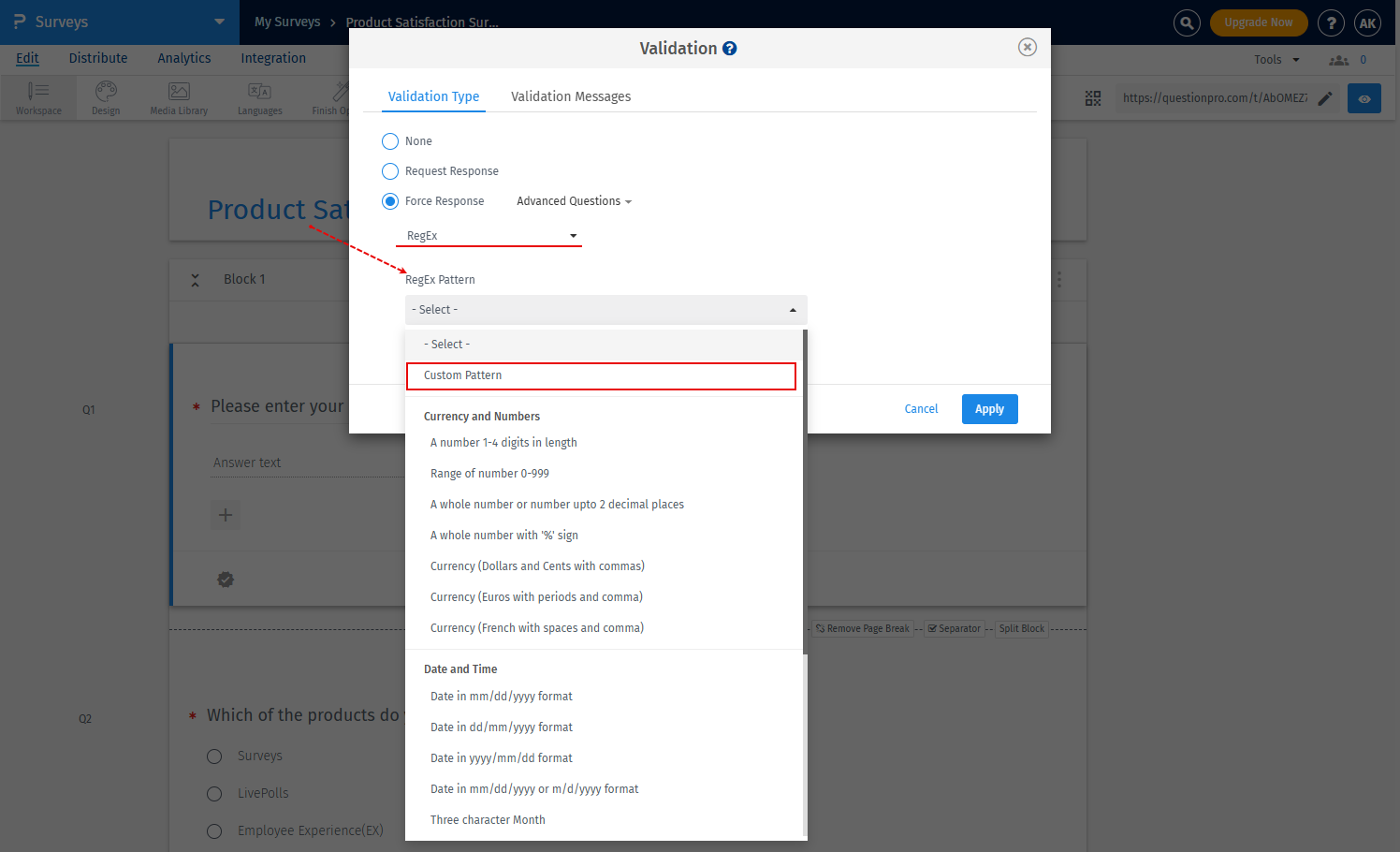 Survey Software Help Image