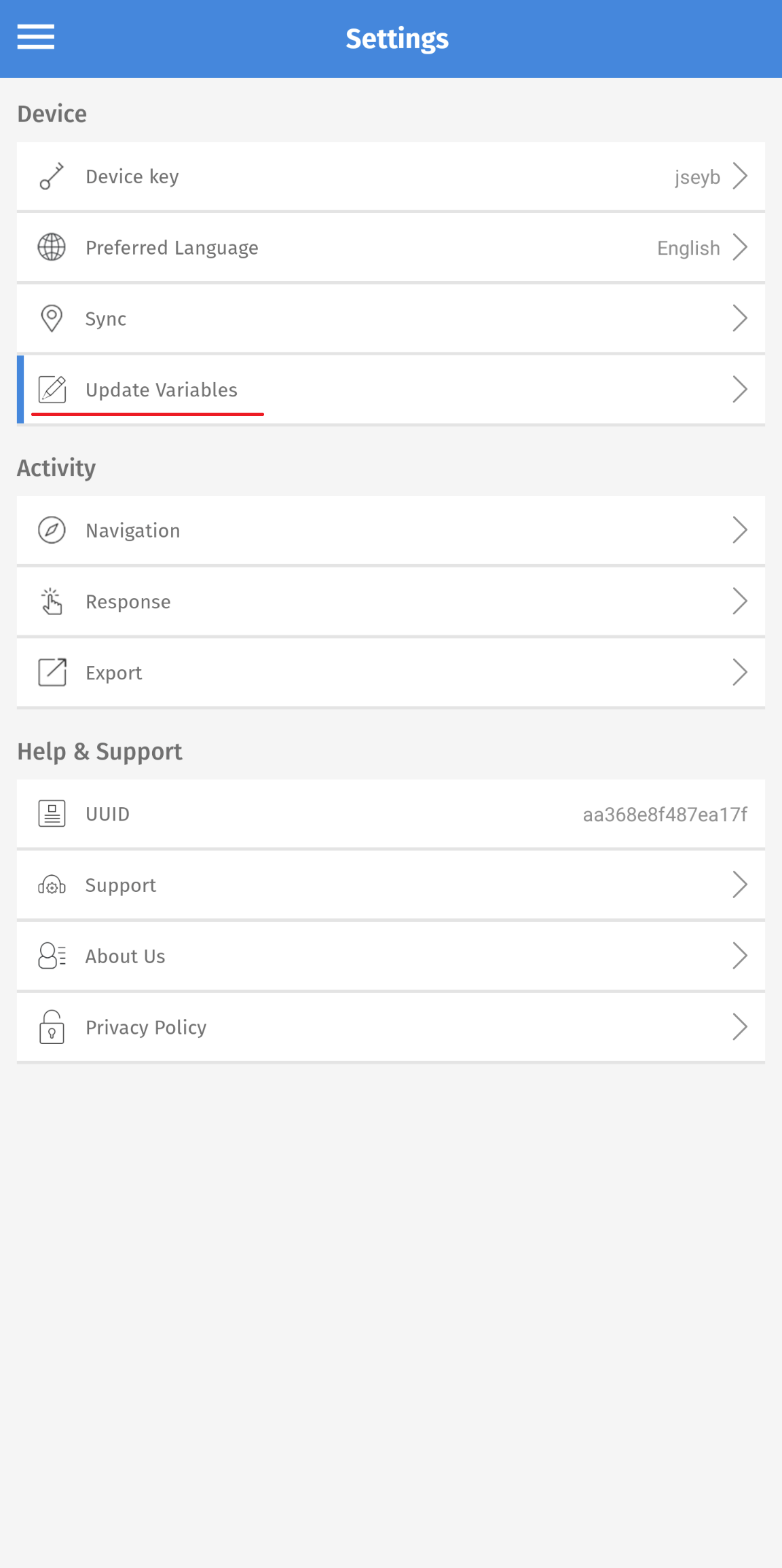 Survey Software Help Image