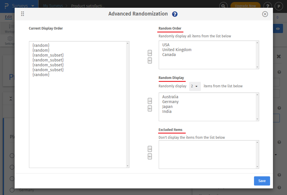 Survey Software Help Image