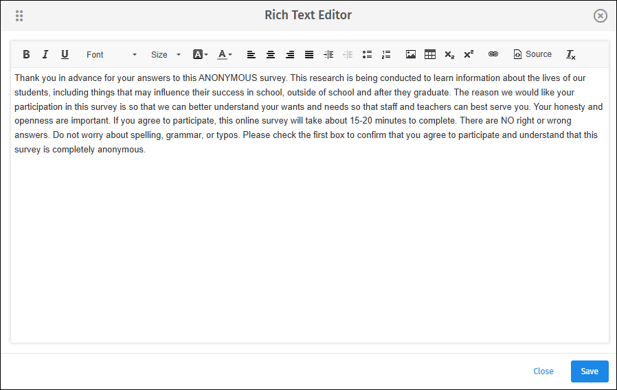 Survey Software Help Image