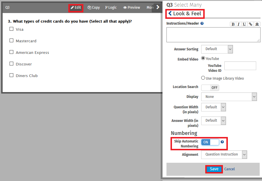 Survey Software Help Image