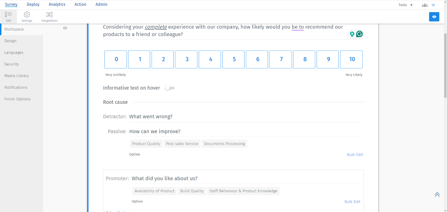 Survey Software Help Image