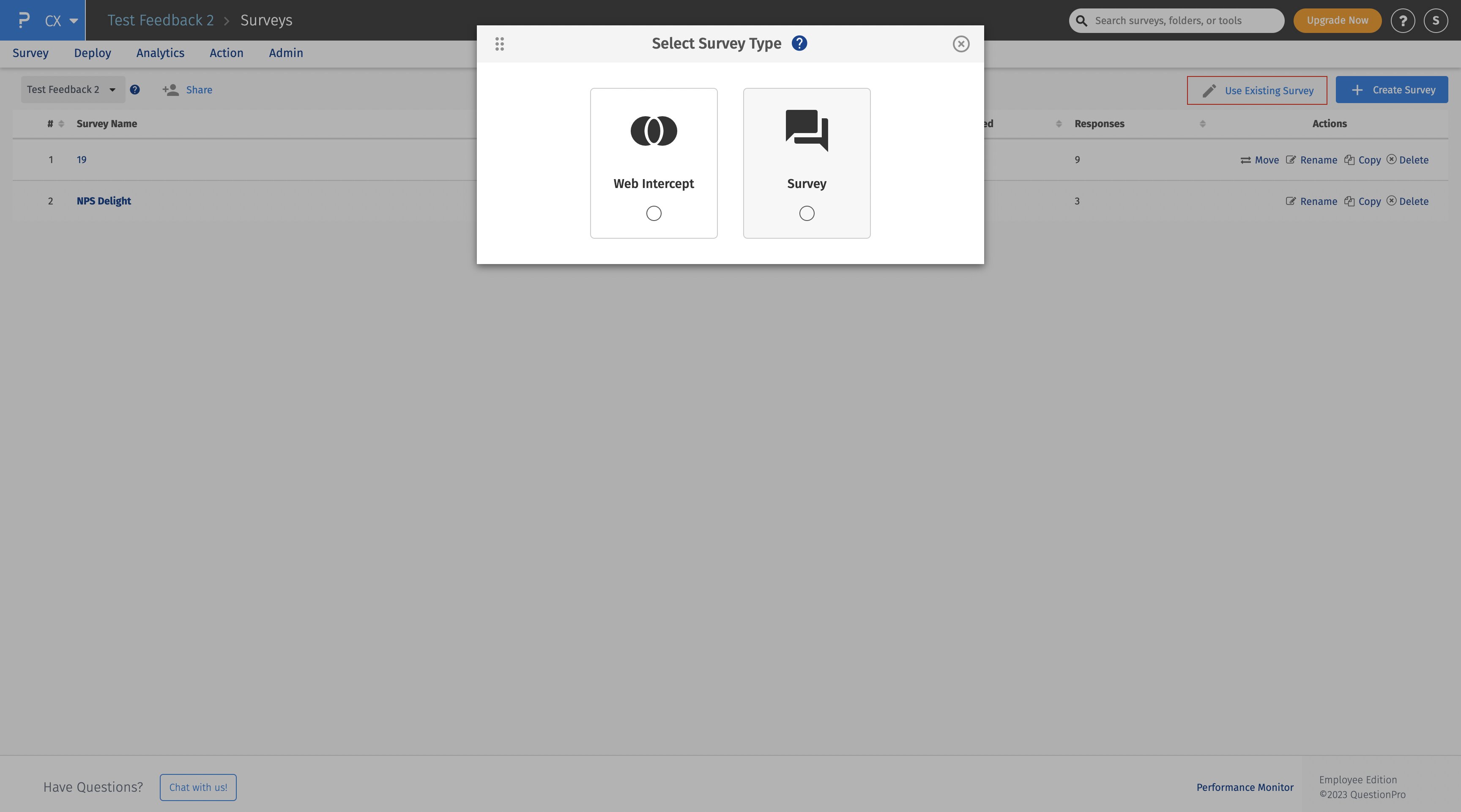 Survey Software Help Image