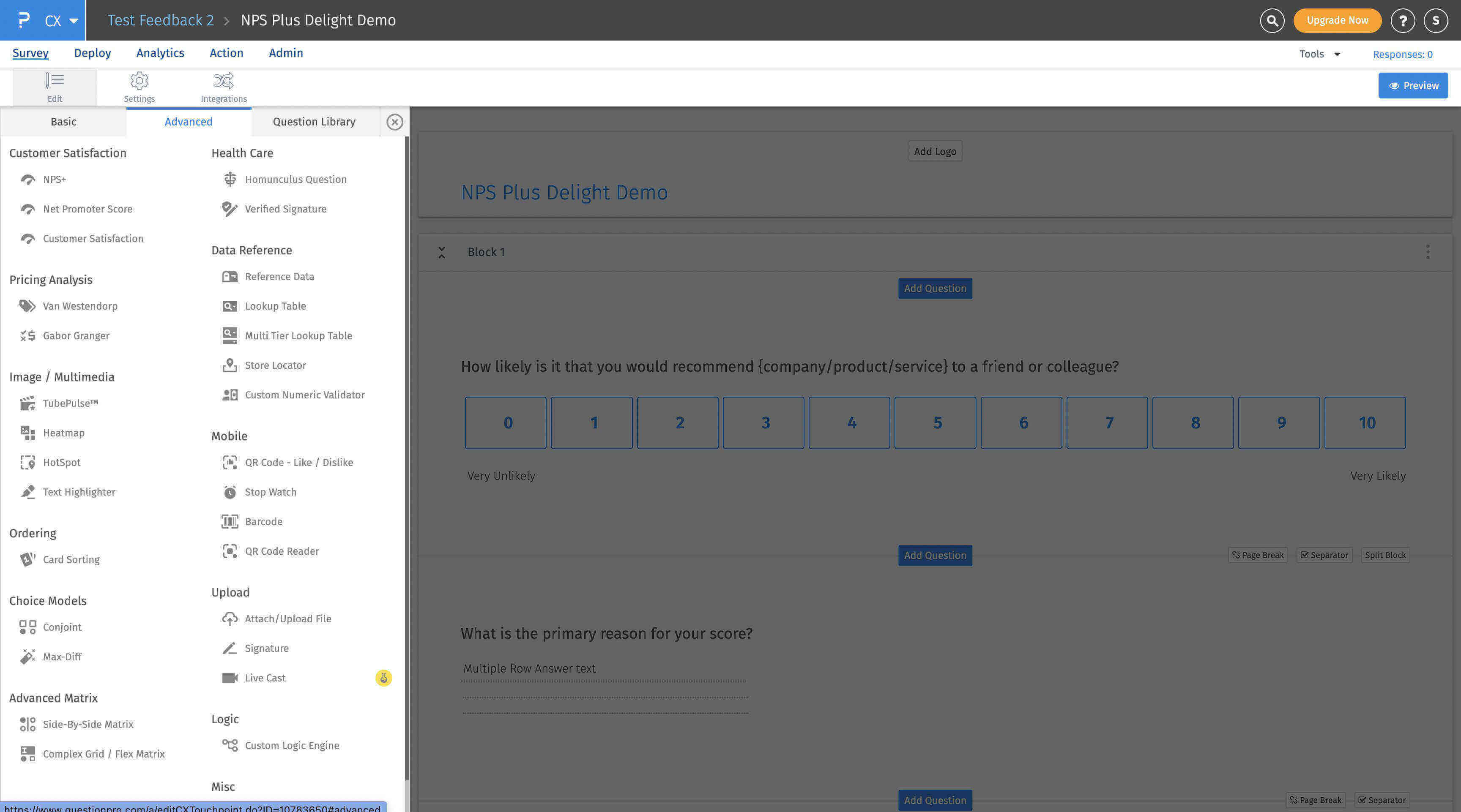 Survey Software Help Image