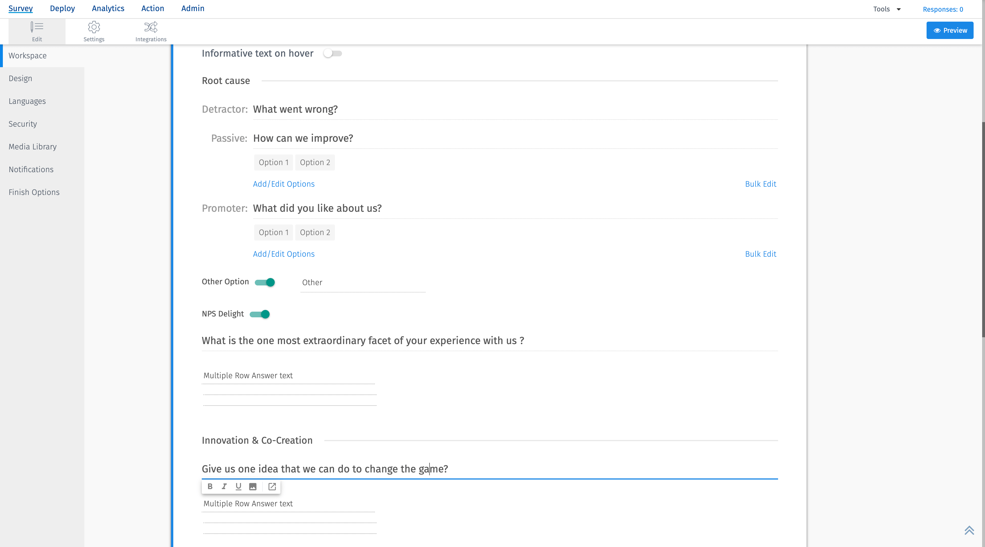 Survey Software Help Image