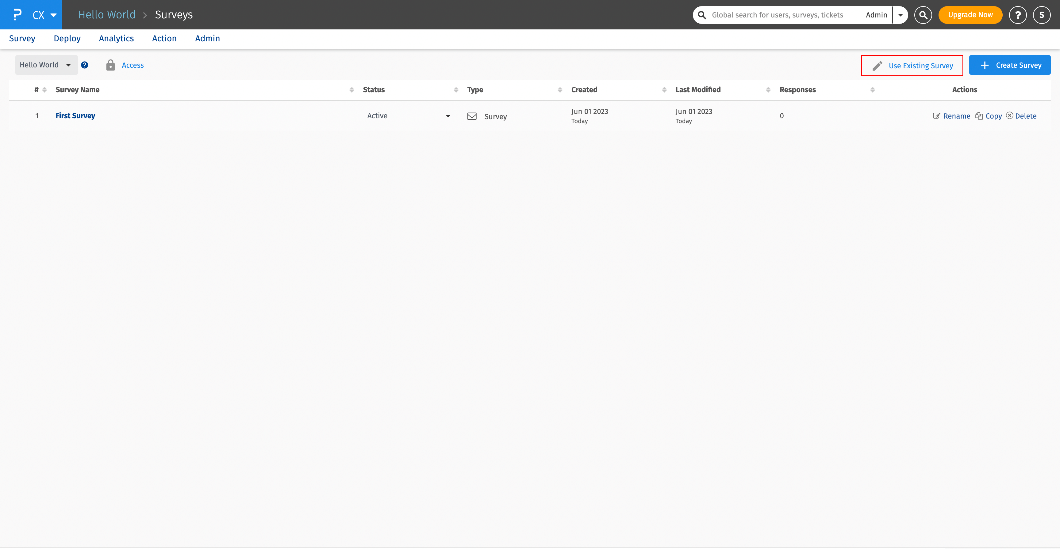 Survey Software Help Image