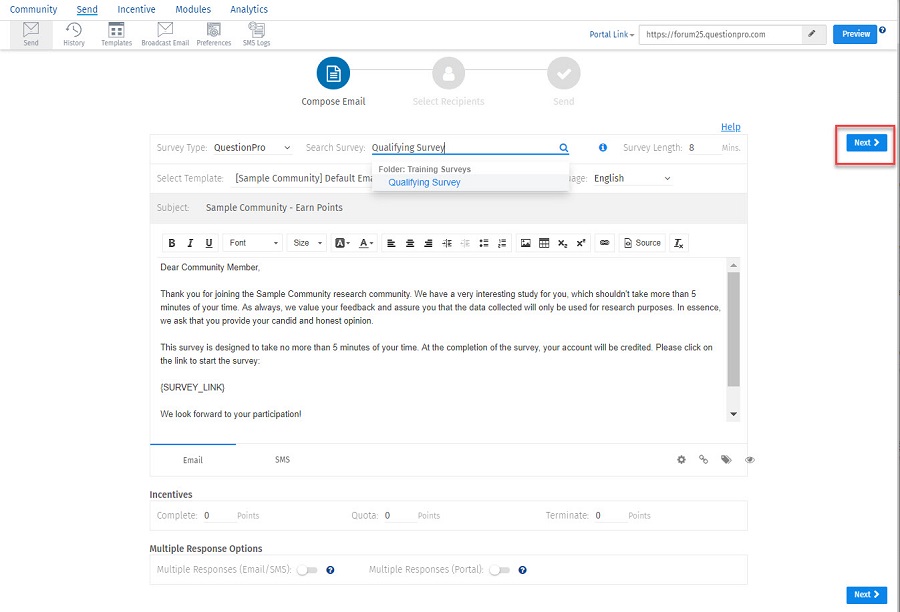 Survey Software Help Image