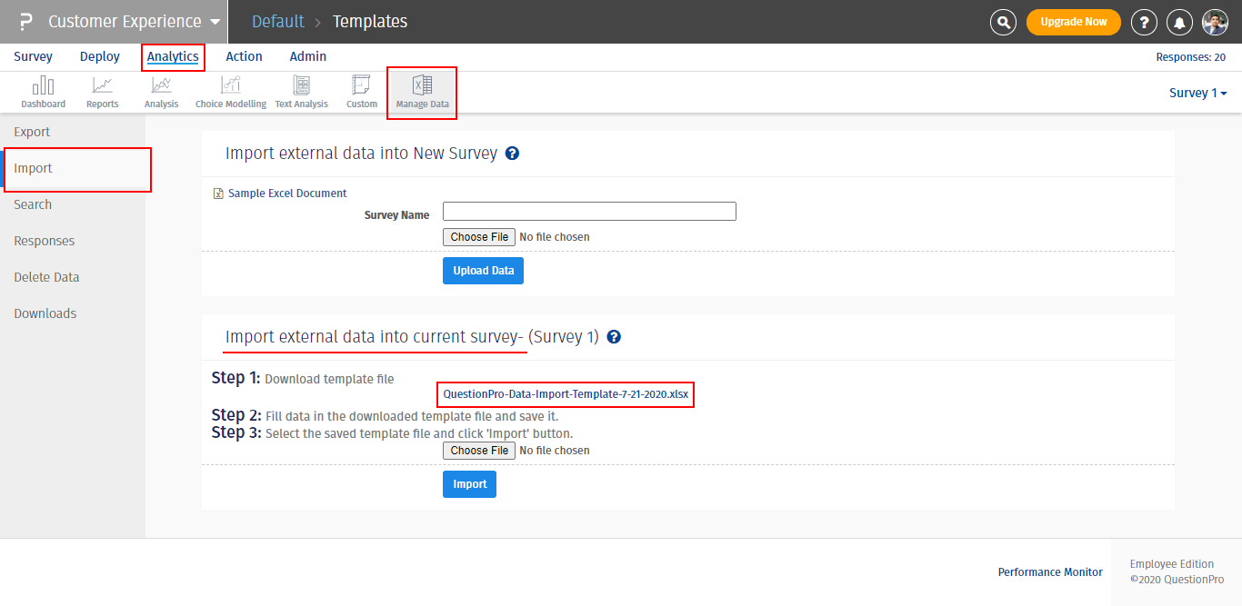 Survey Software Help Image