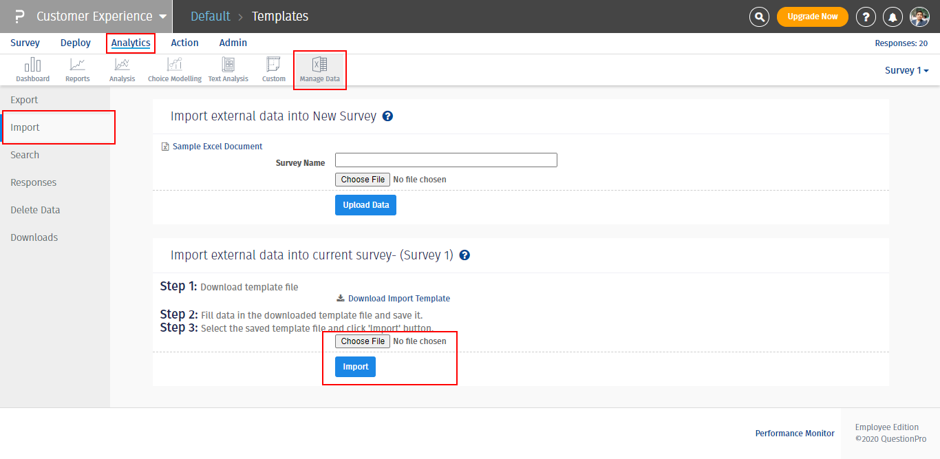 Survey Software Help Image