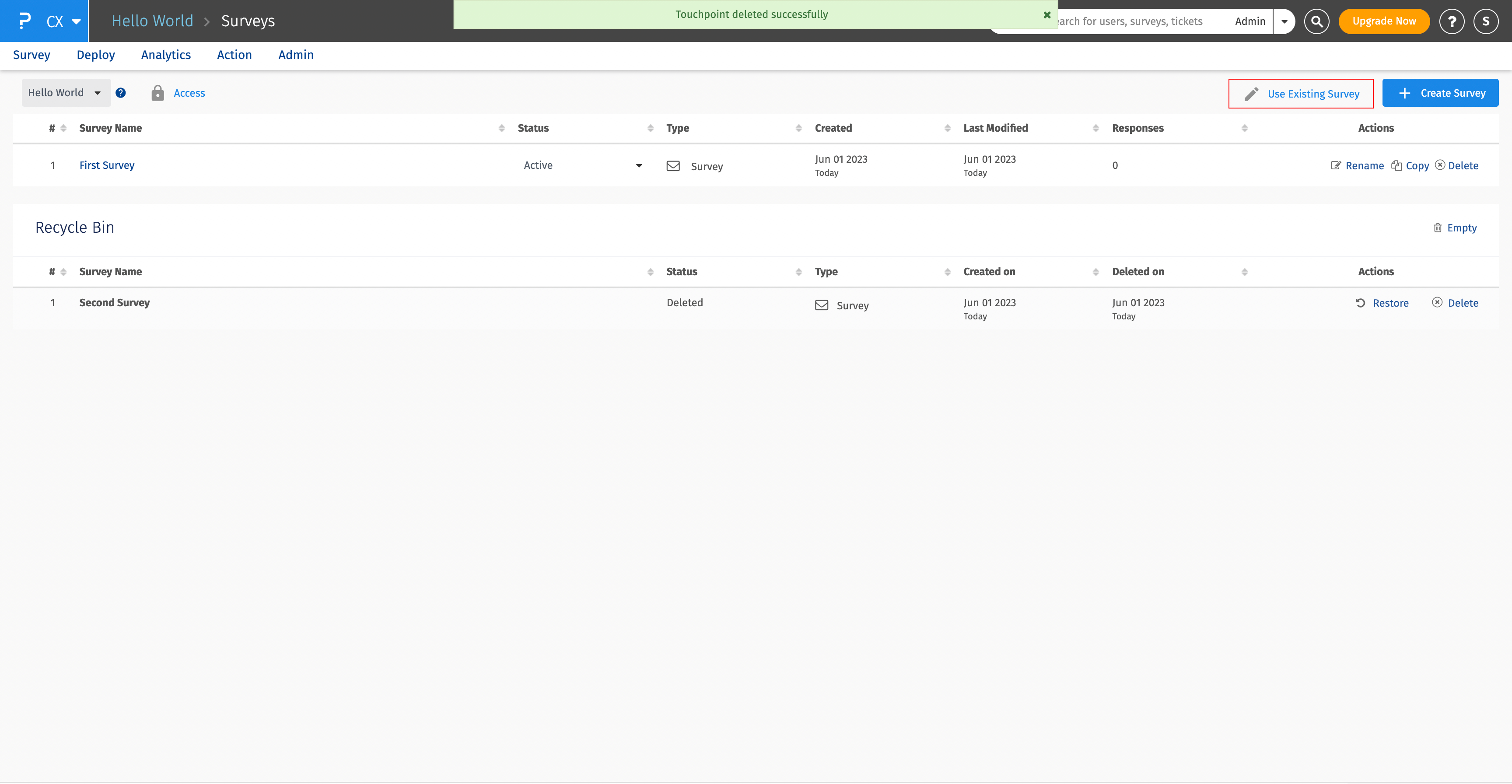 Survey Software Help Image