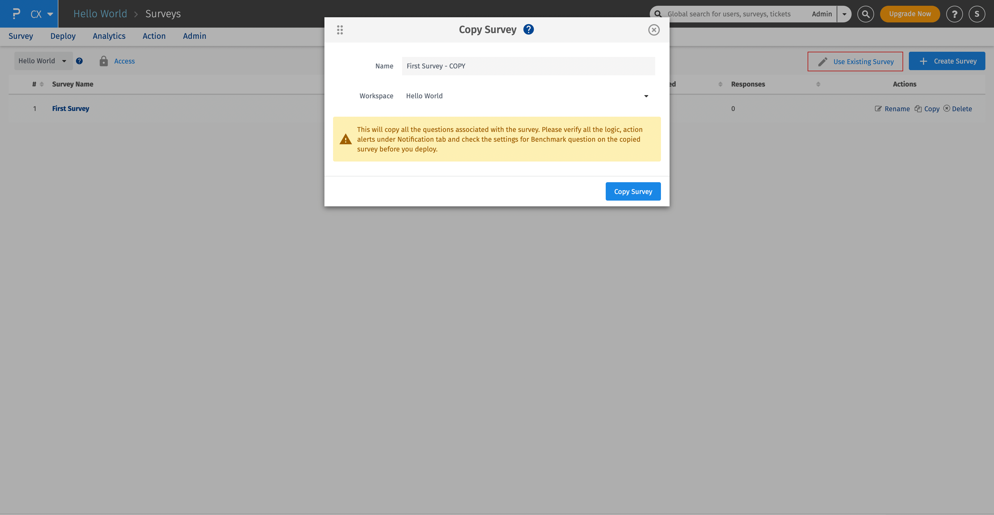 Survey Software Help Image