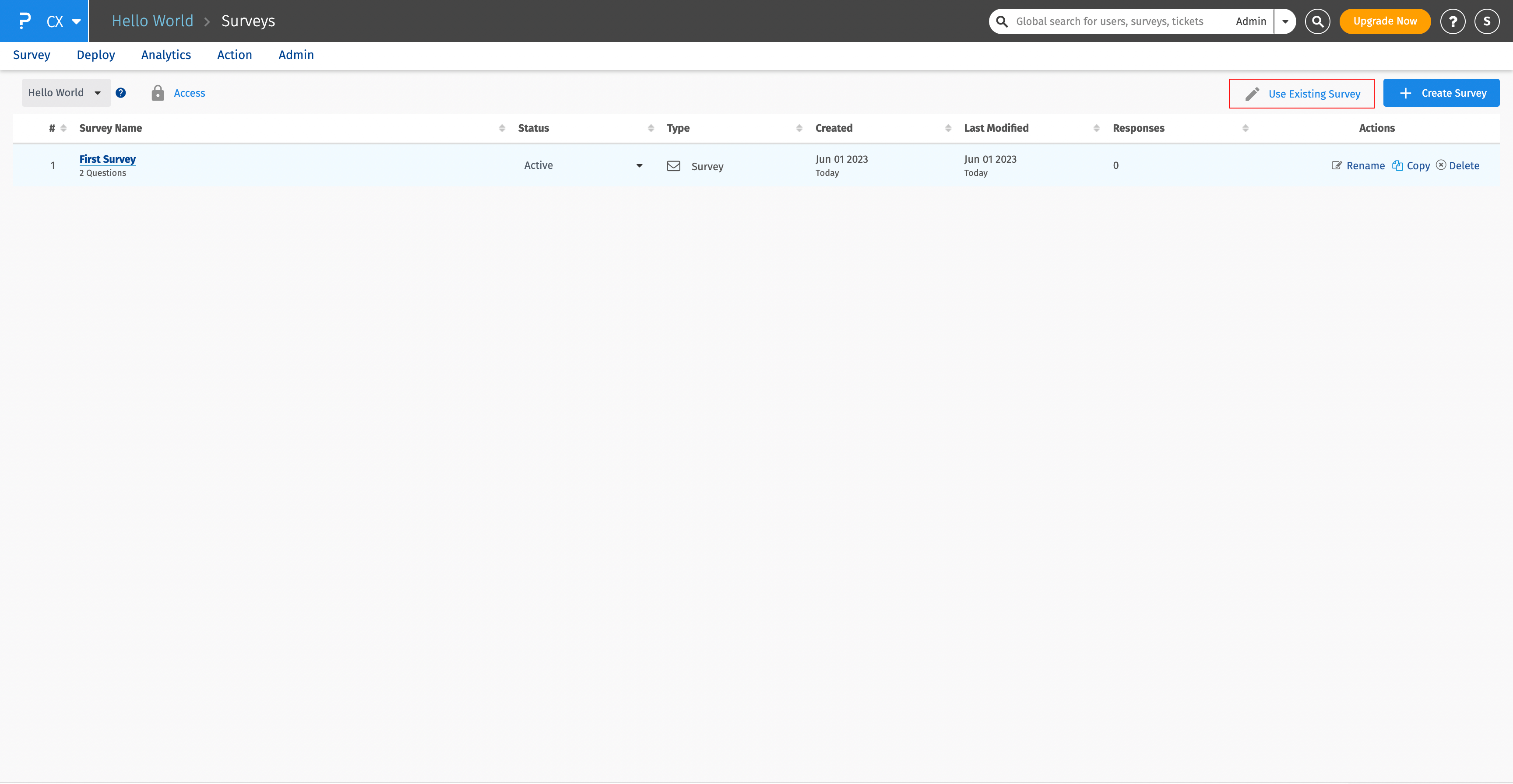 Survey Software Help Image