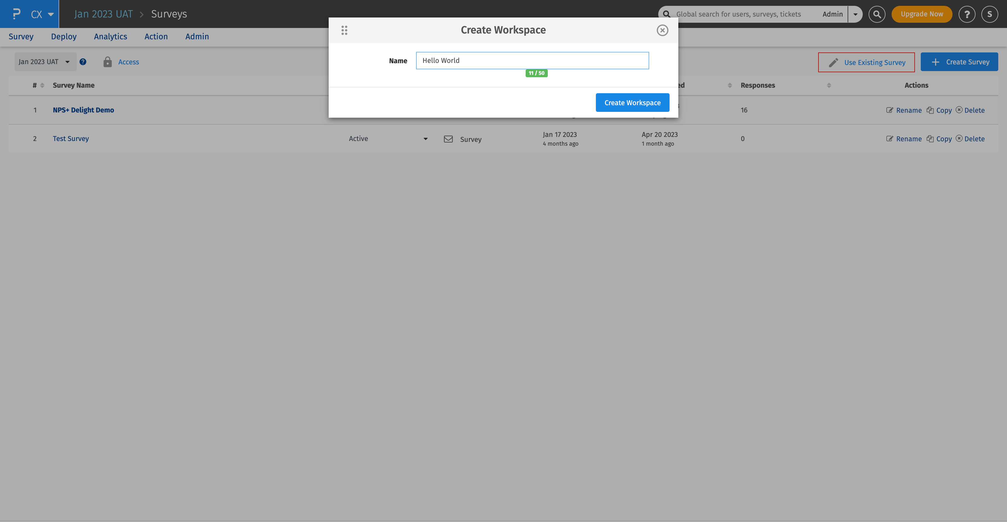 Survey Software Help Image