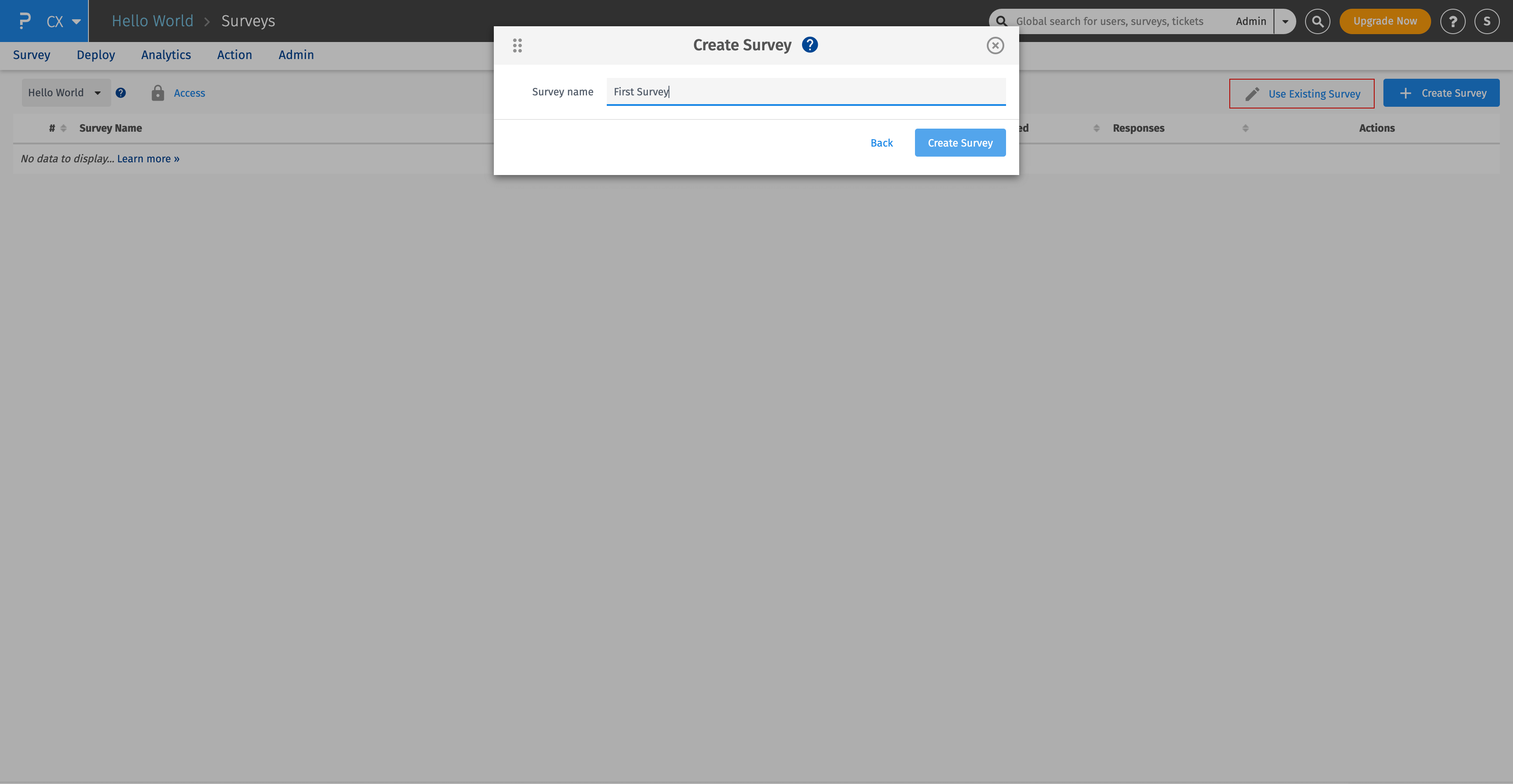 Survey Software Help Image