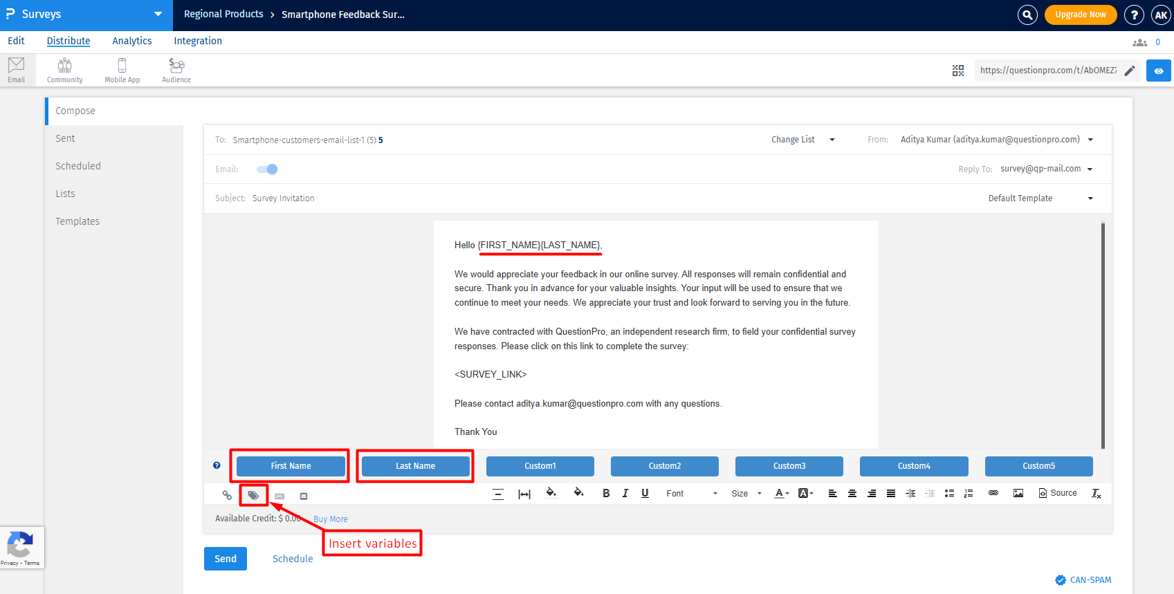 Survey Software Help Image