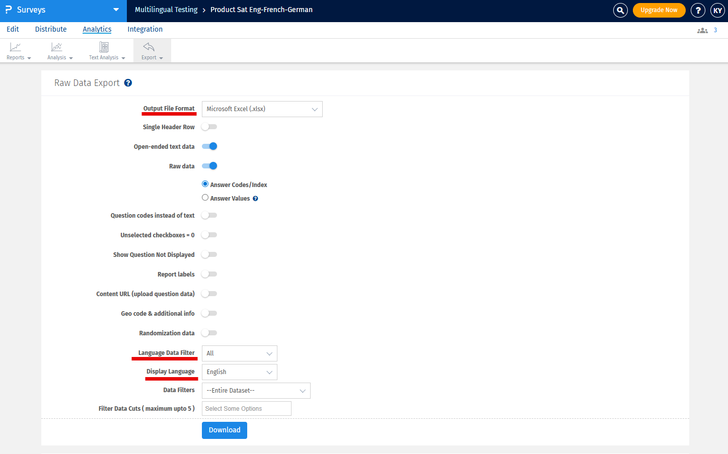 Survey Software Help Image