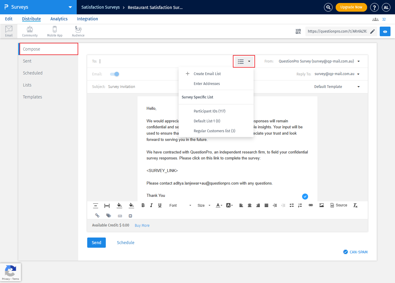 Survey Software Help Image