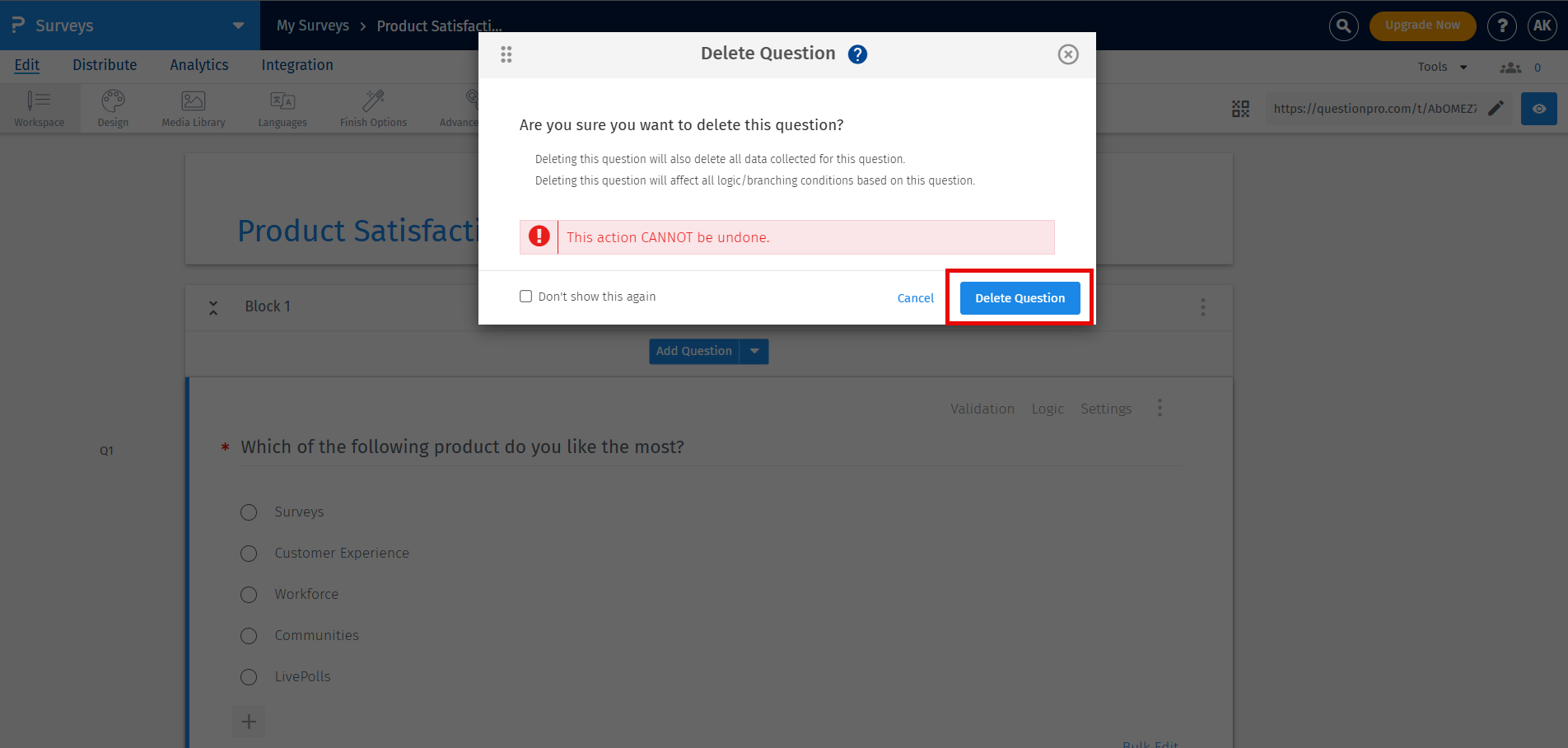 Survey Software Help Image