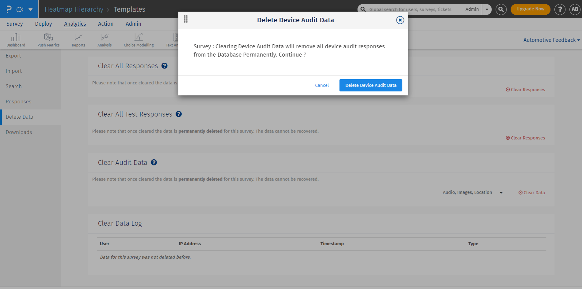 Survey Software Help Image
