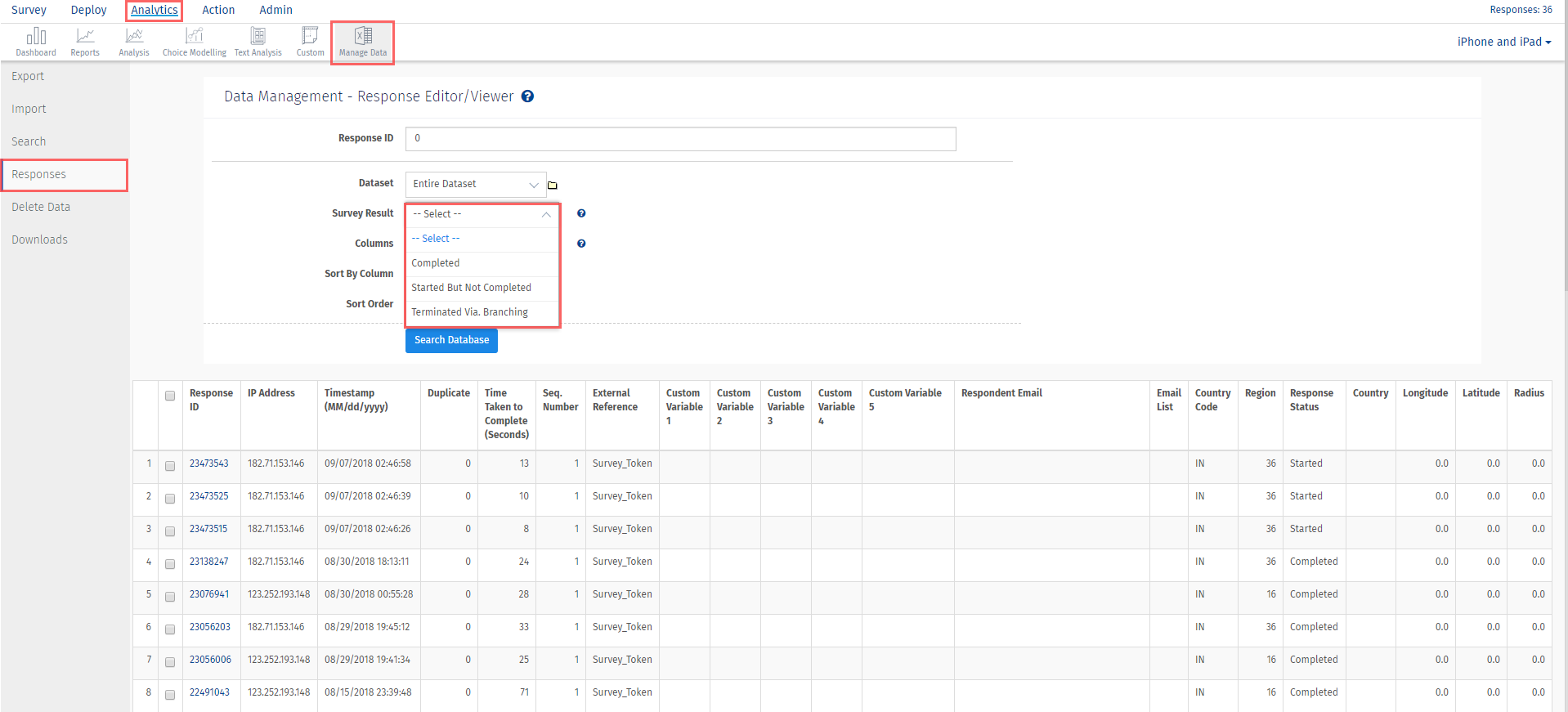 Survey Software Help Image