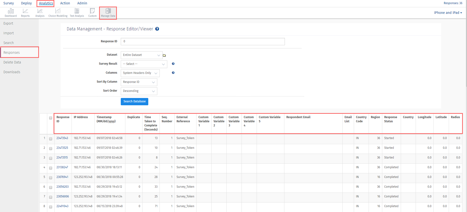 Survey Software Help Image