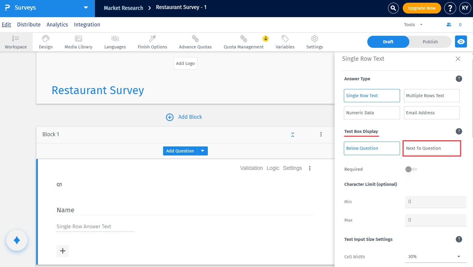 Survey Software Help Image