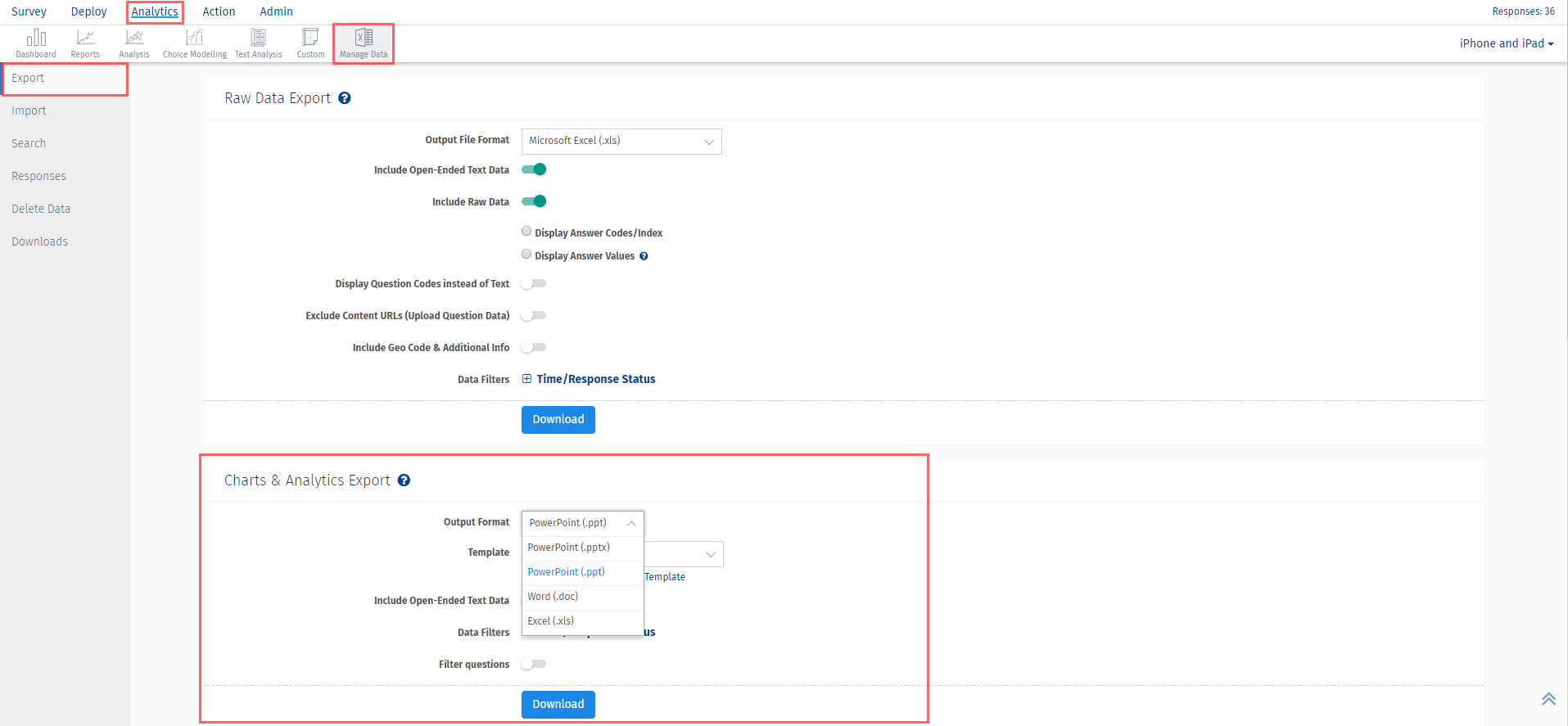 Survey Software Help Image