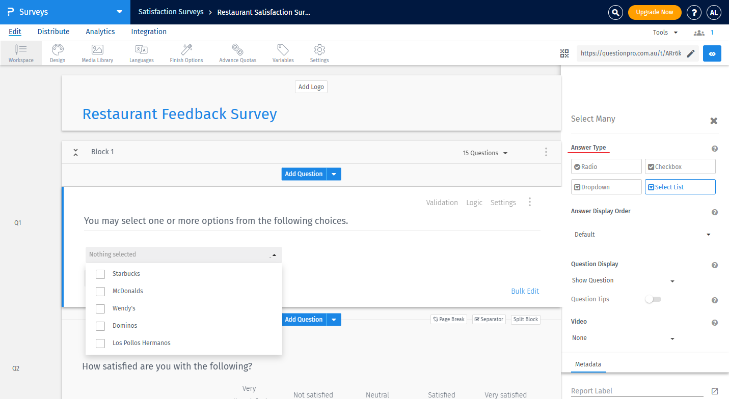 Survey Software Help Image