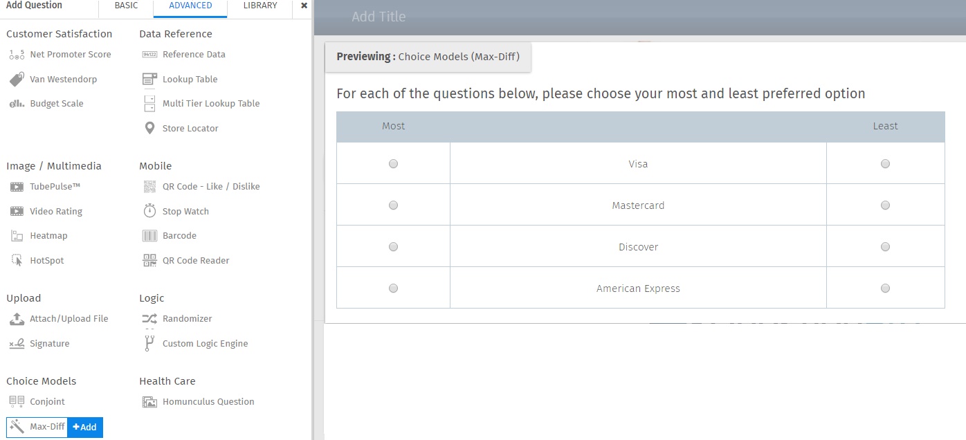 Survey Software Help Image