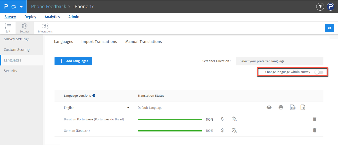 Survey Software Help Image