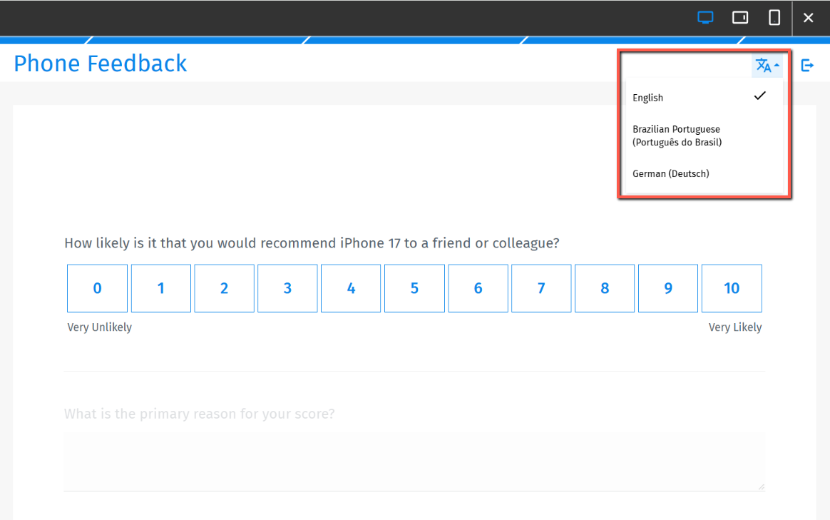 Survey Software Help Image